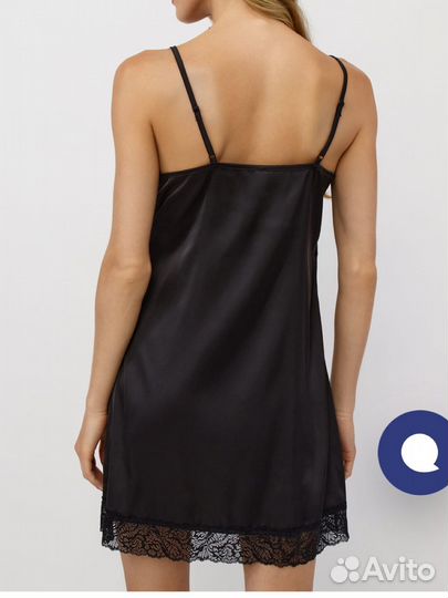 Ночная сорочка женская шелковая