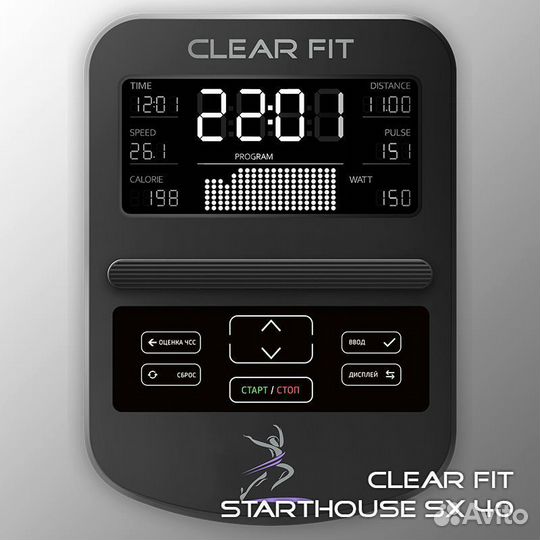Эллиптический тренажер Clear Fit Start SX 40