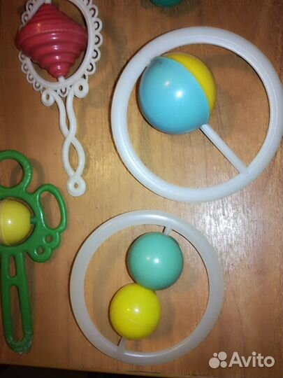 Детские погремушки периода СССР