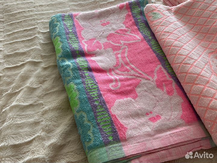 Простыни махровые, банные махровые полотенца