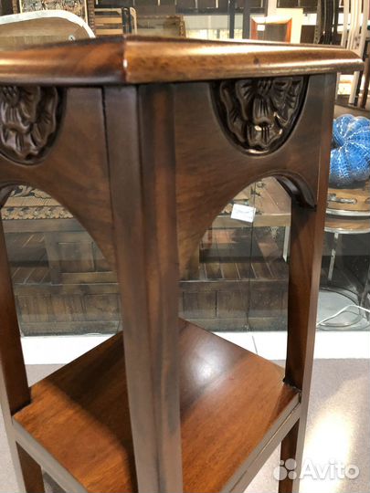 Подставка для цветов напольная деревянная