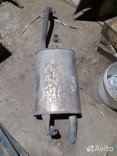 Глушитель toyota corolla