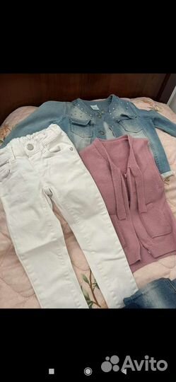 Детские вещи на девочку 4-5 лет