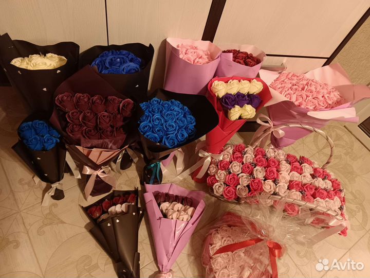 Мыльные розы