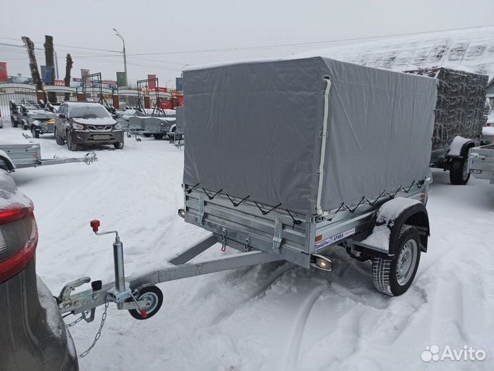 Прицеп легковой от завода мзса. Куз.1,84х1,23м