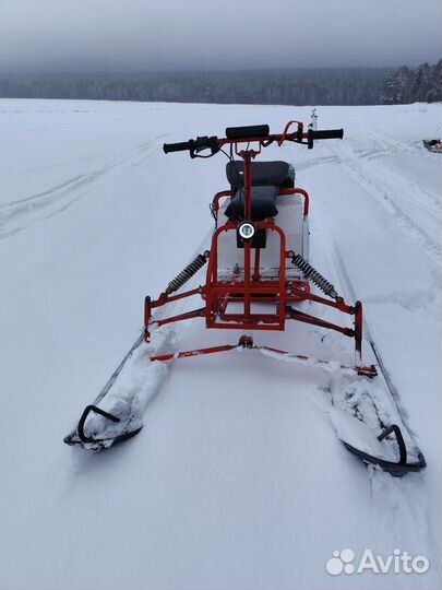 Мотобуксировщик с лыжным модулем 15 л.с
