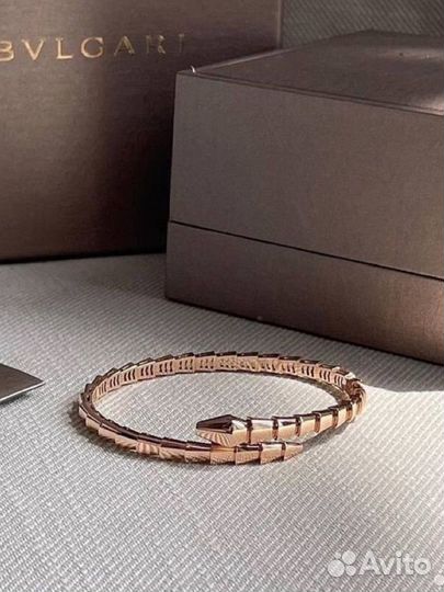 Браслет bvlgari serpenti viper rose gold