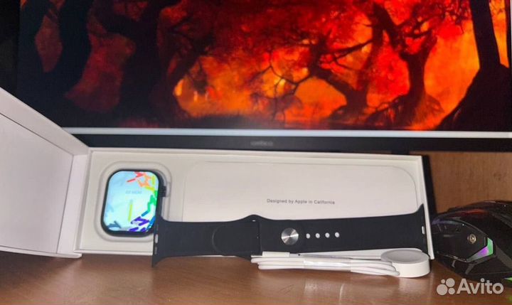 Часы apple watch series 9 45mm