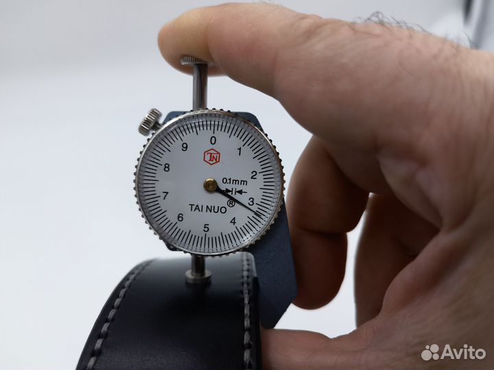 Ремень кожаный ручной работы