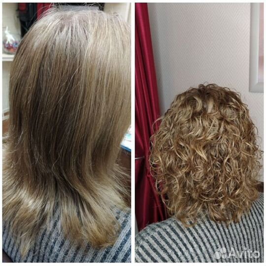 Химическая завивка волос