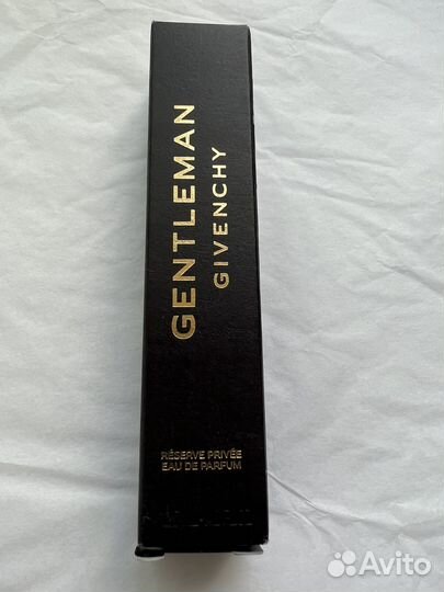 Парфюмерная вода gentleman givenchy