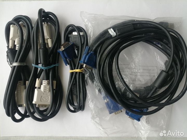 Кабель для монитора vga, dvi, hdmi