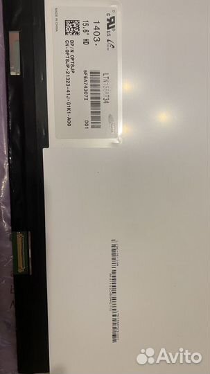 Матрица Dell Ltn156at34 15.6 дюймов Разъём 40 пин