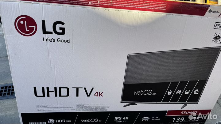 Телевизор Lg 55uh605V