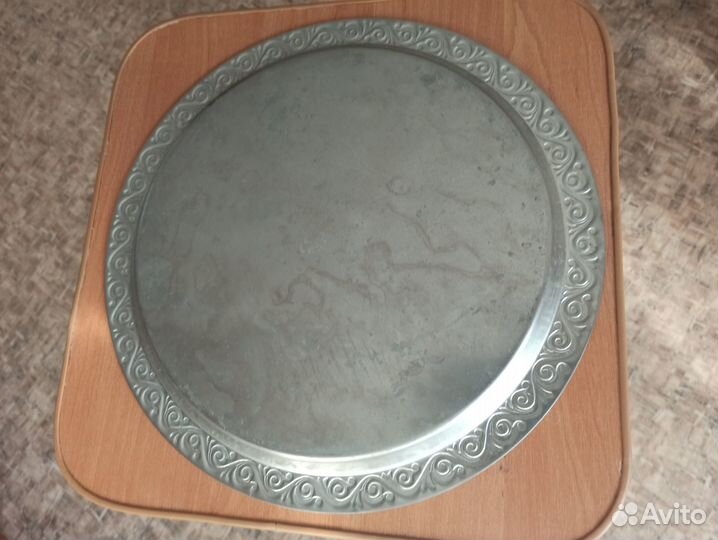Поднос СССР мельхиор