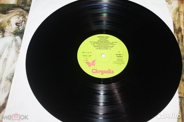 Jethro Tull- Aqualang UK NM NM NM