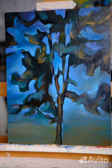 Картина маслом на холсте пейзаж (в наличии)