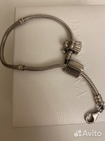 Шарм бабочки и браслет pandora