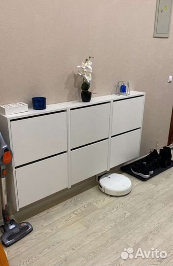 Обувница настенная узкая