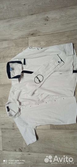 Рубашка с коротким и с длинным рукавом