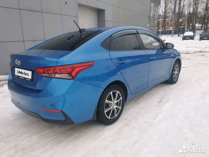 Hyundai Solaris 1.4 МТ, 2017, 97 836 км