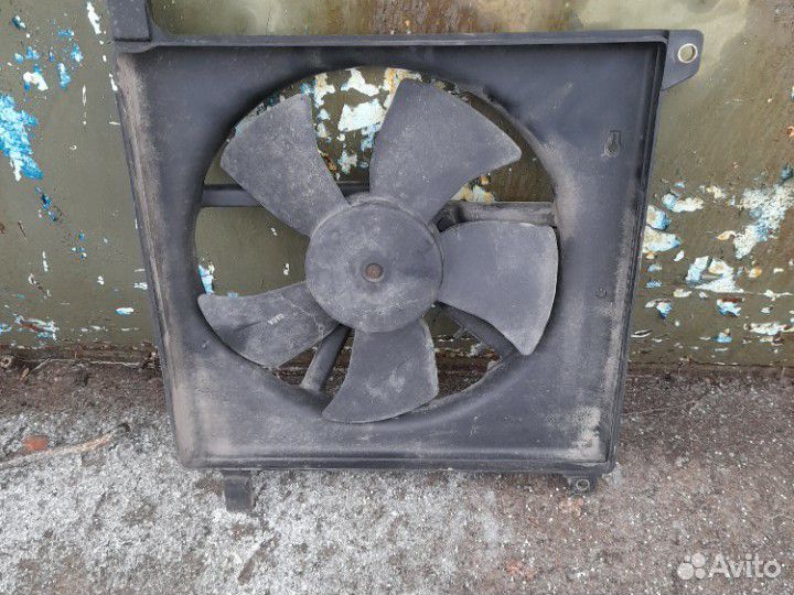 Вентилятор радиатора дэу нексия 12 года, диффузор