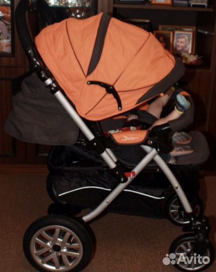 Прогулочная коляска Capella S-803 (Jetem Castle)