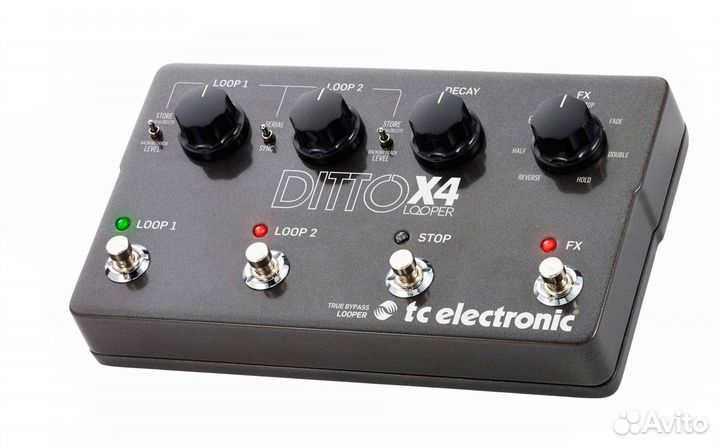 Гитарный лупер TC Electronix Ditto x4 Looper