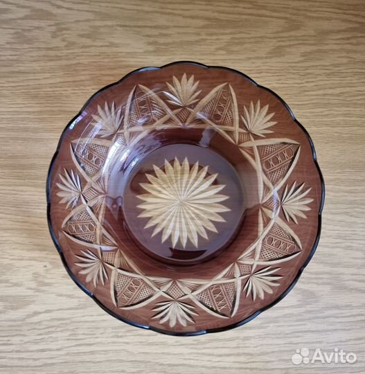 Ваза марганцевое стекло СССР