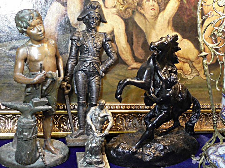 Статуэтки.Коллекция.Англия.Нельсон.Кузнец.Германия