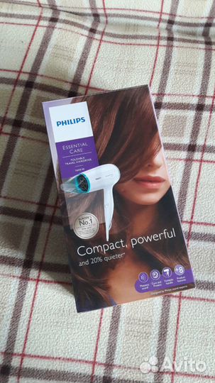Фен philips Essential care travel BHD006 (новый)