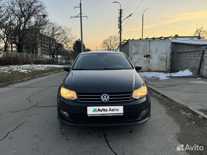 Volkswagen Polo 1.6 AT, 2017, 126 000 км