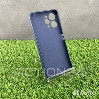 Чехол на Xiaomi Redmi 12 4G Silicone Case (синий)