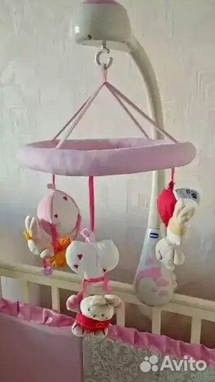 Chicco музыкальная мобиль - карусель