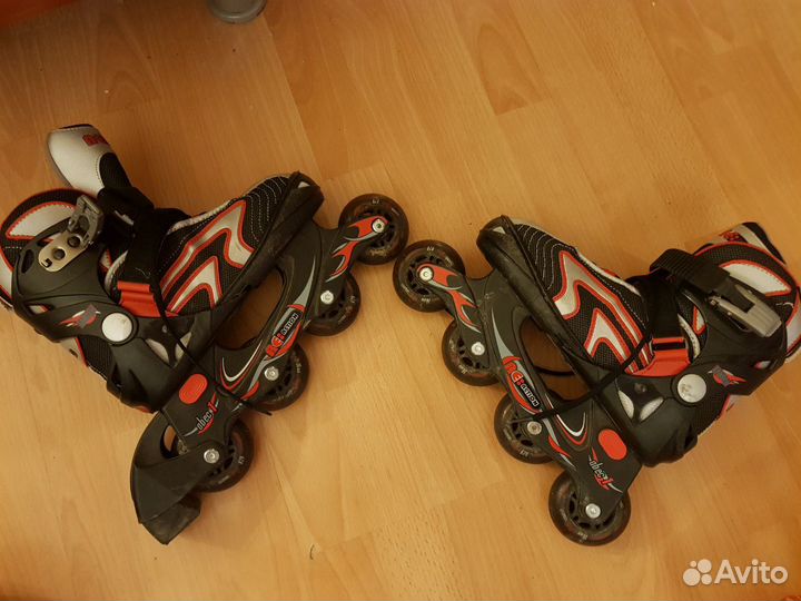Роликовые коньки детские раздвижные