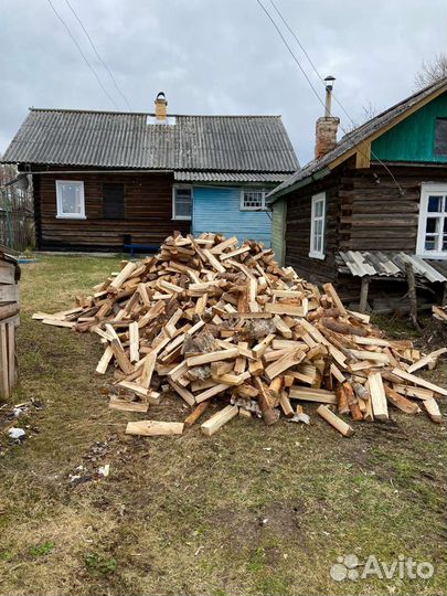 Дрова березовые колотые