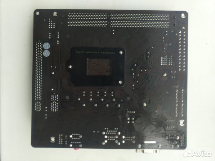 Материнская плата 1155 с процессором и памятью