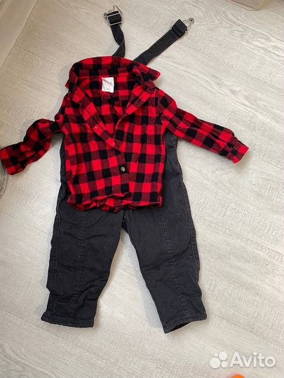 Детские вещи пакетом на мальчика 86 92