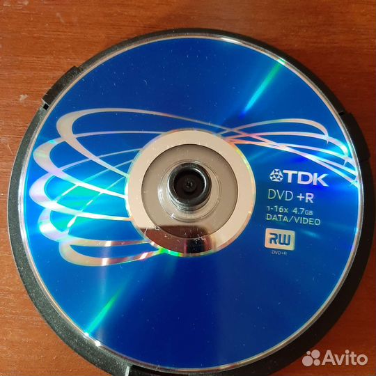 Семь чистых лазерных дисков