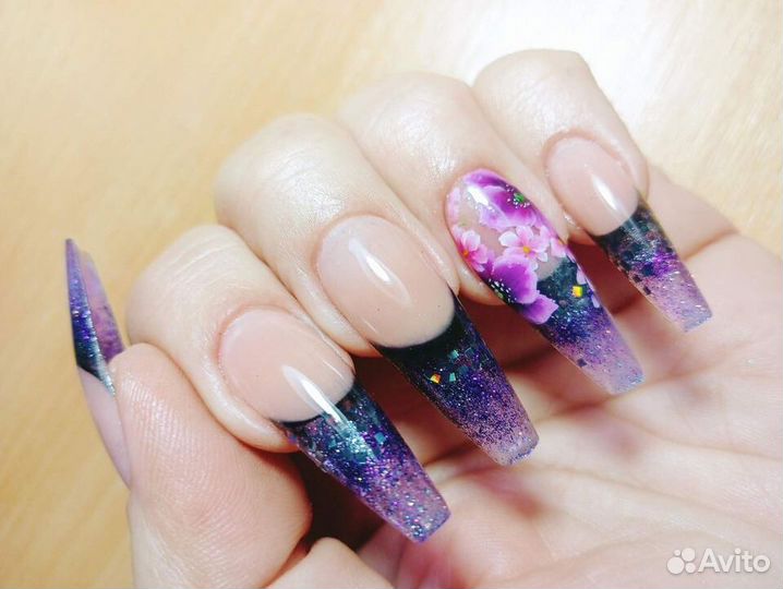 Наращивание, маникюр, коррекция, гель-лак, педикюр