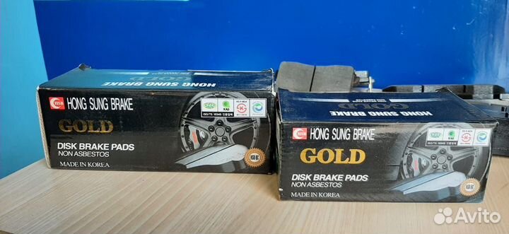 Тормозные колодки новые на дэу Винсторм, Каптива