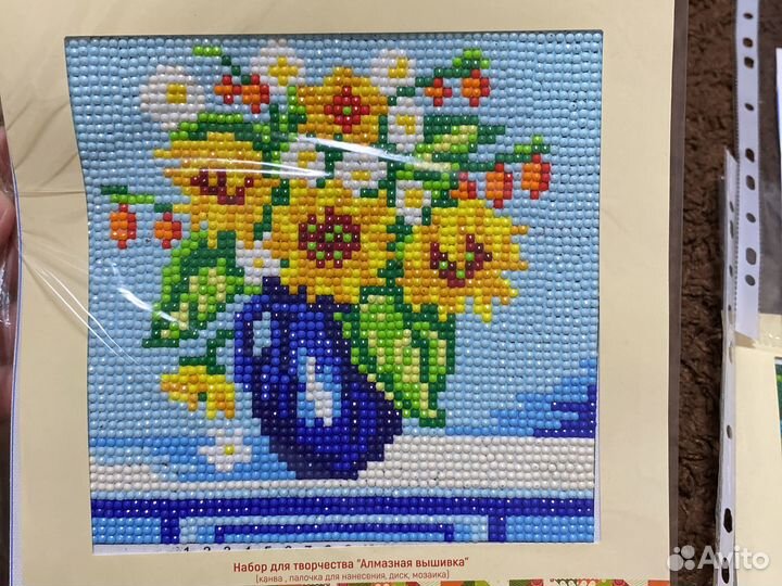 Алмазная вышивка готовая работа