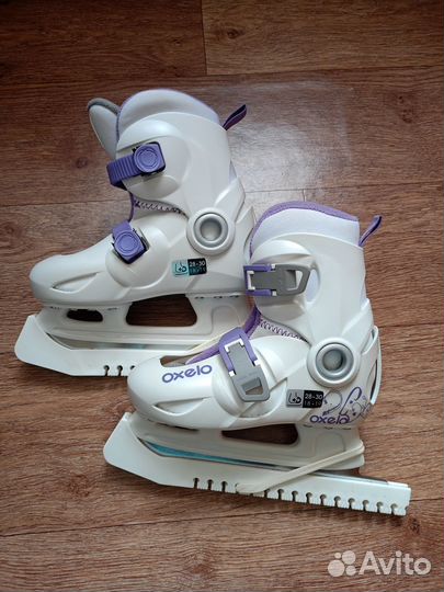 Коньки детские раздвижные 28-30