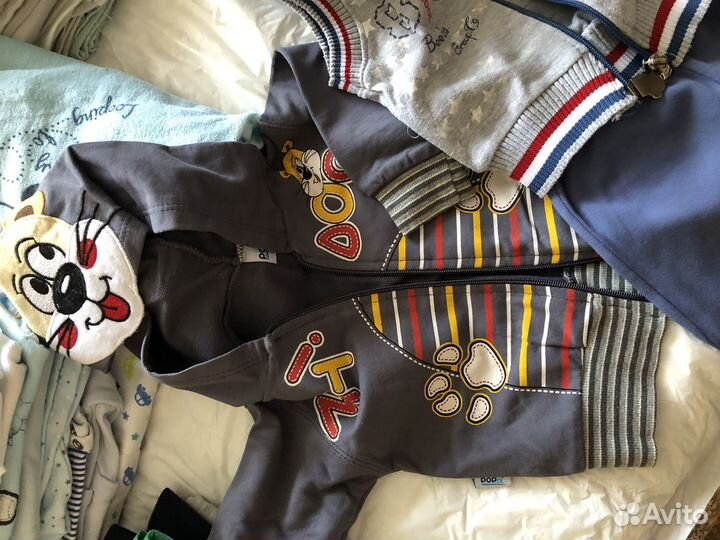 Детские вещи пакетом от 0 до 1,6 для мальчика