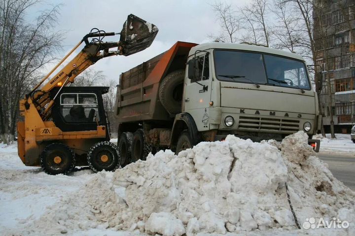 Вывоз снега и строительного мусора