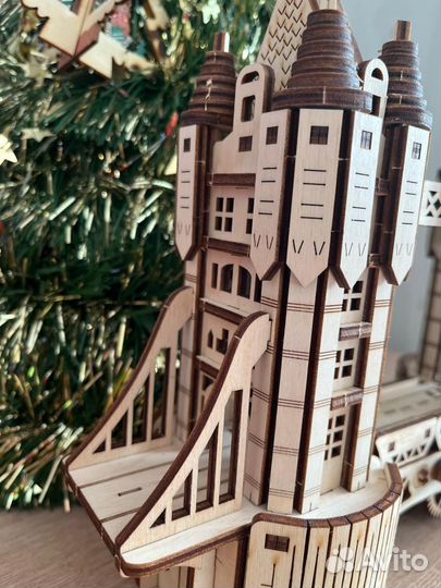 Деревянная игрушка Разводной мост