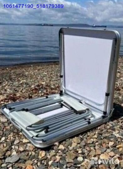 Складной стол+4 стула походный (Арт.45420)