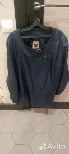 Куртка кожаная женская, ххl, на 54 отлично