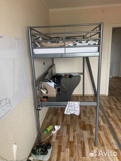 Детская кровать IKEA с матрасом