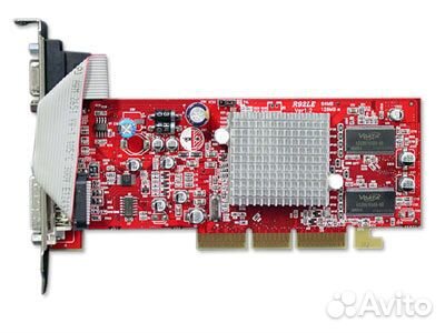 Видеокарта ATI Radeon 9200 LE 128Mb AGP TV-out